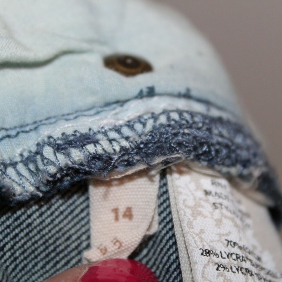 Soft Surrounding Floral Sequin Crop Jeans HW6213 - Picture 6 of 7